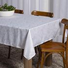 Toalha de Mesa 3 Metros Jacquard 10 Cadeiras Branca Vermelha Chumbo Tiffany Mostarda Rose