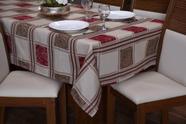 Toalha De Mesa 6 Cadeiras Retangular 2,10 X 1,45 Linhão Opções Estampas