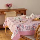 Toalha De Mesa 6 Lugares Jessica Estampada Lepper 1,40x2,10 M