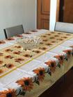 Toalha De Mesa 6 Lugares Retangular 6 Cadeiras 2,15m X 1,45m