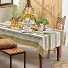 Toalha de Mesa Basic Retangular 6 Lugares 1,40m x 2,10m Listradinho Teka