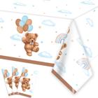 Toalha de mesa Caisehabu Teddy Bear Baby Shower Birthday 108x54in