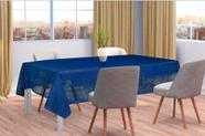 Toalha de Mesa de Renda Color Azul 1,50m x 2,20m Interlar