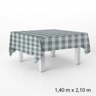 Toalha de Mesa em TNT - 140 x 220 cm - Xadrez Preto - 1 unidade - Best Fest