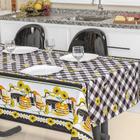 Toalha de Mesa Estampada Margaridas Vilela Para 6 Cadeiras - Margarida