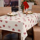 Toalha De Mesa Impermeável Portuguesa Lovely Hearts 1.40X4.0 - Portocale Home