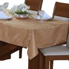 Toalha De Mesa Jacquard 6 Lugares Retangular Tecido Detalhado - Mava Enxovais