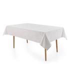 Toalha de Mesa Karsten Jacquard Sempre Limpa Lotus