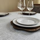 Toalha de Mesa Linho Sofisticado 12 Lugares 160x350 - CORTTEX