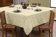 Toalha de Mesa Lisa Jacquard Adamascado Luxo 4,00mx1,40m (14 lugares)