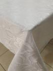 Toalha De Mesa Luxo 6 Lugares Jacquard Original Tecido Gross