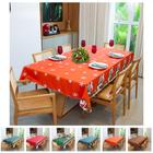 Toalha de Mesa Natal Estampada Retangular 6 Cadeiras