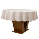 Toalha De Mesa Natal Impermeável Natural Red 180Cm Rafimex