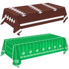 Toalha de mesa Oigco Football Party descartável de plástico 137x274cm