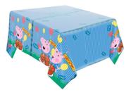 Toalha De Mesa Papel George Pig - Medida 2,20 M X 1,20 M