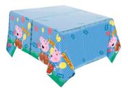 Toalha De Mesa Papel George Pig - Medida 2,20 M X 1,20 M