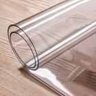 Toalha de Mesa Plástico Transparente PVC Impermeável Cozinha