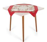 Toalha de Mesa Quadrada 78 x 78 Clima de Natal Karsten