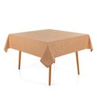 Toalha de Mesa Quadrada 8 Lugares Karsten 180x180cm Sempre Limpa Urban Blush