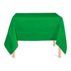 Toalha de Mesa Quadrada em Oxford Verde Bandeira