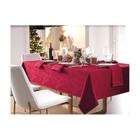 Toalha De Mesa Quadrada Karsten Celebration Verissimo Vermelha 180X180Cm