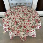 Toalha De Mesa Redonda 8 Lugares 2,20m