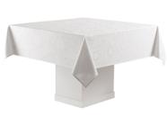 Toalha de Mesa Retangular Branco 160x220cm - Karsten Sienna