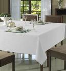 Toalha de Mesa Retangular Clean 8 lugares Passion Branca Dohler