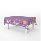 Toalha de Mesa Retangular Halloween Fofo Desenhos - PRESENTE-BRINDE