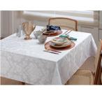 Toalha de Mesa Retangular High Class 160x260cm Branca Raner