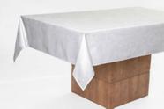 Toalha de mesa Retangular Karsten 6 lugares Celebration Sienna Branca 160 x 220 cm