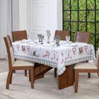 Toalha de Mesa Retangular p/ 6 Cadeiras 2,20 X 1,50 Páscoa e Encantos Decoração, Cozinha, Sala