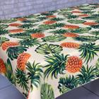 Toalha de Mesa Retangular Para 6 Lugares Estampada Jacquard 1,40 x 2,20 - MUMUDECOR