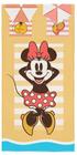 Toalha de Praia Aveludada Minnie Mouse Lepper