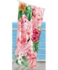 Toalha De Praia E Piscina Velour 76cm X 1,52m Estampado - Dolher