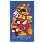 Toalha de Praia Infantil Aveludada Spidey Amigos Lepper - COMPANHIA FABRIL LEPPER