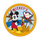 Toalha de Praia Infantil Redonda Mickey