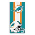 Toalha de praia Northwest NFL Miami Dolphins 30x60cm algodão