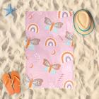 Toalha De Praia Ou Piscina Seca Rápido Summer Com Pompom