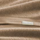 Toalha de Rosto Karsten Fio Penteado Imperial Taupe