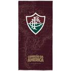 Toalha de Time Banho Praia Fluminense 100% Poliéster Transfer 70cm x 1,40m Lepper