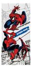 Toalha Felpuda de Banho Estampada Spider Man 60x120cm Lepper