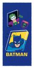 Toalha Felpuda Estampada Batman 60X120Cm Lepper