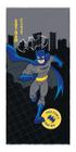 Toalha Felpuda Estampada batman 60X120Cm Lepper