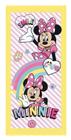 Toalha Felpuda Estampada Minnie 1,20m X 60cm