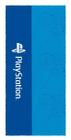 Toalha Felpuda Estampada Playstation 60X120Cm Lepper