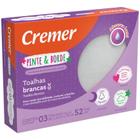 Toalha Fralda Pinte e Borde com 3 Unidades Cremer