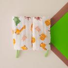 Toalha Fraldinha de Boca Bebe Soft 100% Algodão Chupeta Absorvente Presente 2 Camadas 2 unidades Enxoval