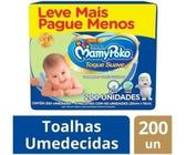 Toalha Lenços Umedecidos Mamypoko Toque Suave 200 Unds