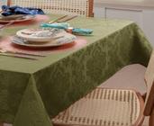 Toalha Mesa Quadrada High Class 160x160cm Verde Raner